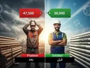 تحریم‌های جدید؛ قیمت لوله داربست 12% گران شد! 3 راهکار فوری برای پیمانکاران