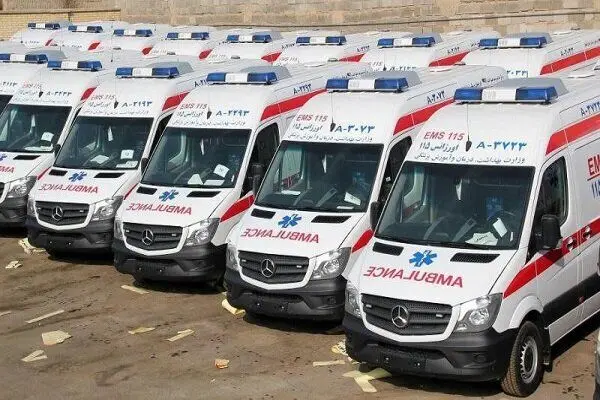  استان‌های دارای منطقه آزاد می‌توانند با مشارکت ۵۰ درصدی، آمبولانس جدید دریافت کنند