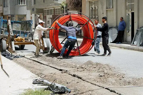 اتصال ۲۲ هزار خانوار در جنوب غرب کشور به اینترنت فیبر نوری