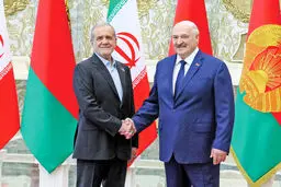 رئیس‌‏جمهور در سفر به بلاروس مطرح کرد: یکجانبه‏‌گرایی آمریکا قابل تحمل نیست