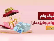با نیک وام بانک ملت هم وام بگیرید، هم در قرعه کشی میلیاردها ریال جایزه نقدی شرکت کنید