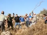 شهرک‌نشینان اسرائیلی به غزه هجوم آوردند+فیلم