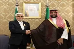 دیدار عارف با بن سلمان