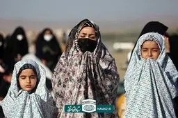 دعای مؤمنان برای نزول رحمت الهی فردا در تهران