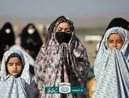 دعای مؤمنان برای نزول رحمت الهی فردا در تهران