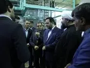 بازدید مدیرعامل بانک صادرات ایران از شرکت‌های صنعتی کاشمر