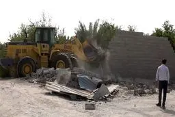 رفع تصرف بیش از ۲۶ هزار مترمربع از اراضی ملی در میامی

