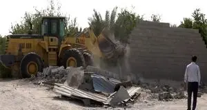 رفع تصرف بیش از ۲۶ هزار مترمربع از اراضی ملی در میامی

