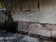 خانه‌ای در خراسان طعمه آتش شد