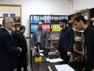 بازدید رئیس بنیاد مسکن از ستاد بازسازی جنگ ۱۲ روزه در آستانه‌اشرفیه