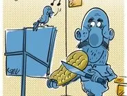 غم نان/ کاریکاتور محمدرضا ثقفی