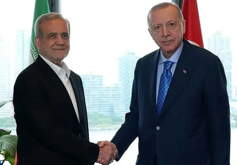 ویدئوهایی از دیدار پزشکیان با دبیرکل سازمان ملل و اردوغان