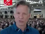 گزارش تازه خبرنگار NBC از نماز جمعه تهران