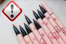 معرفی محصولات آرایشی غیرمجاز لب