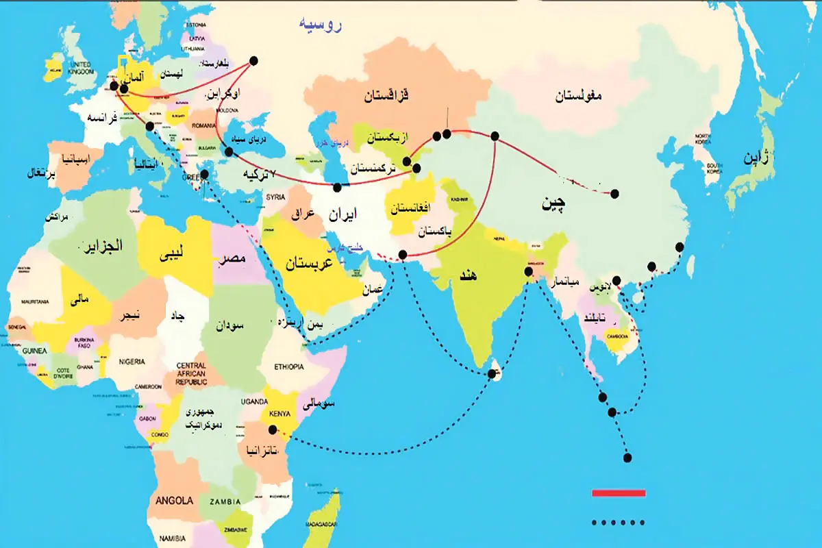 غول‏‌ها در راه‏ ابریشم نوین