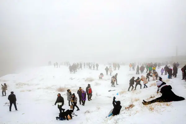 زمستان به تهران رسید