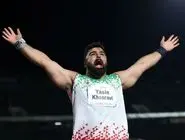 یاسین خسروی با شکستن رکورد جهان قهرمان جهان شد