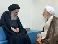 دیدار دو آیت‌الله در نجف