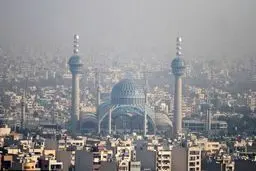 وضعیت قرمز آلودگی هوا در کلانشهر اصفهان

