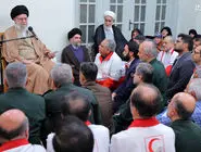 امدادگران مظهر انسان‌دوستی هستند