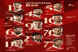 ترکیب پرسپولیس مقابل پیکان مشخص شد
