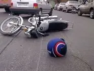 حادثه زنجیره‌ای موتورسواران در تهران
