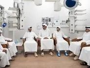 عیادت امیر قطر از مجروحان حمله رژیم صهیونیستی به دوحه