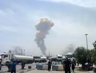 ویدئو و تصاویری از انفجار بندر شهید رجایی بندرعباس