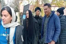 پیکر حمید طالقانی در قطعه هنرمندان آرام گرفت