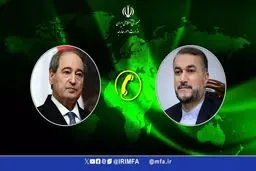 تماس تلفنی وزیر امور خارجه سوریه با امیرعبداللهیان