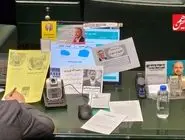 تصویری جالب از وضعیت میز یک نماینده مجلس 