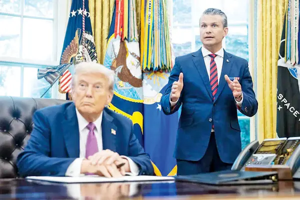 ترامپ فرماندهان آمریکایی را تهدید کرد