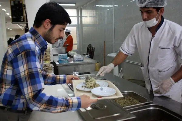 اعلام نرخ غذای دانشجویی برای سال تحصیلی جدید