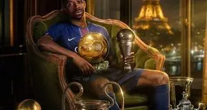 عثمان دمبله بهترین بازیکن سال ۲۰۲۵ فیفا شد
