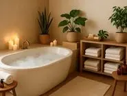 تبدیل خانه به یک اسپا لاکچری؛ تجربه‌ای آرام‌بخش بدون ترک خانه