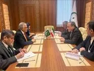 دیدار وزرای خارجه ایران و پاکستان در حاشیه نشست جده