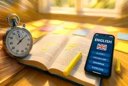 چطور در زمانی کم انگلیسی یاد بگیریم؟