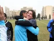 ساپینتو با مدافعش آشتی کرد