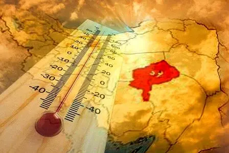 یزد و اهواز گرمترین مراکز استانهای کشور با ۴۵ درجه