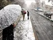 دمای ارومیه به زیر صفر رسید، برف و باران در برخی مناطق