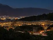 پل طبیعت پنجشنبه شب طلایی می‌شود