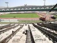 نوسازی نور و سکوهای ورزشگاه آزادی در مراحل پایانی
