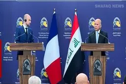 رایزنی عراق و فرانسه درباره مذاکرات تهران–واشنگتن و تحولات سوریه و غزه
