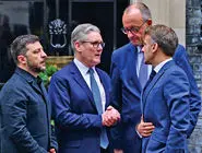 جنگ بی‌اعتمادی/رئیس‌جمهور آمریکا و رهبران اروپا یکدیگر را مقصر عدم ایجاد صلح در اوکراین می‌دانند