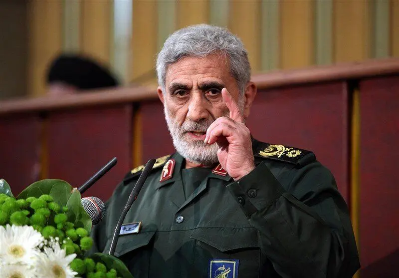 تأکید فرمانده نیروی قدس بر ادامه مسیر با اقتدار و توانمندی