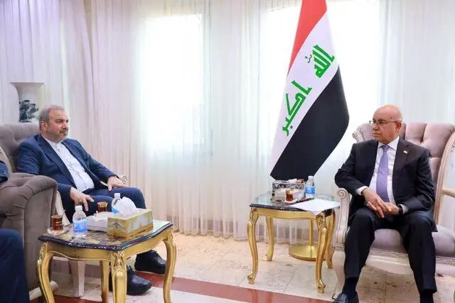 تداوم همکاری‌های بهداشتی تهران–بغداد در دیدار سفیر ایران با وزیر بهداشت عراق
