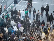 جانِ به لب رسیده/ درباره عکسی از تجمع اعتراضی بازاریان تهران