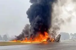 سقوط مرگبار هواپیما در آمریکا 