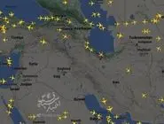 مسدود شدن مجدد آسمان غرب و مرکز ایران برای پروازهای عبوری بین‌المللی  