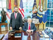 بیضه زاغ/درباره عکسی از جولانی و ترامپ